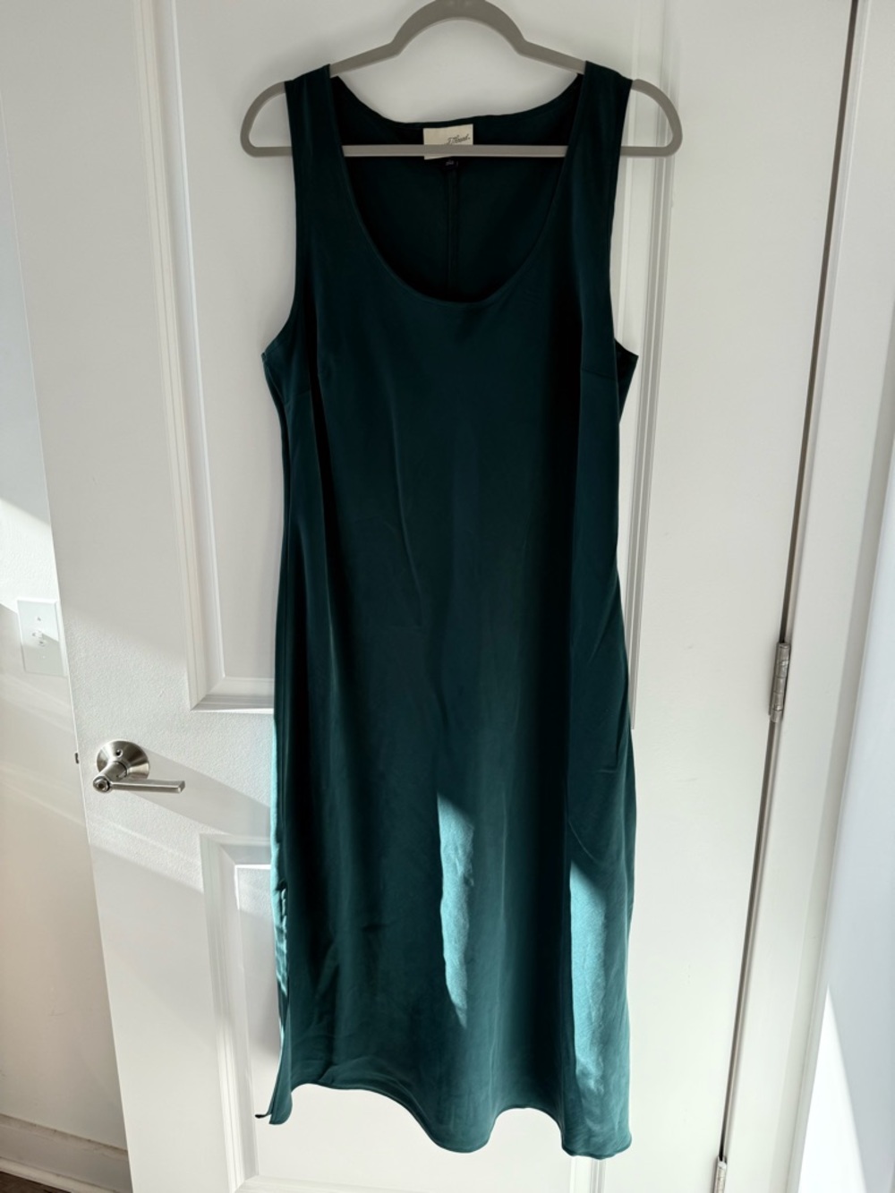 Universal Thread Teal Sleeveless Midi Dress